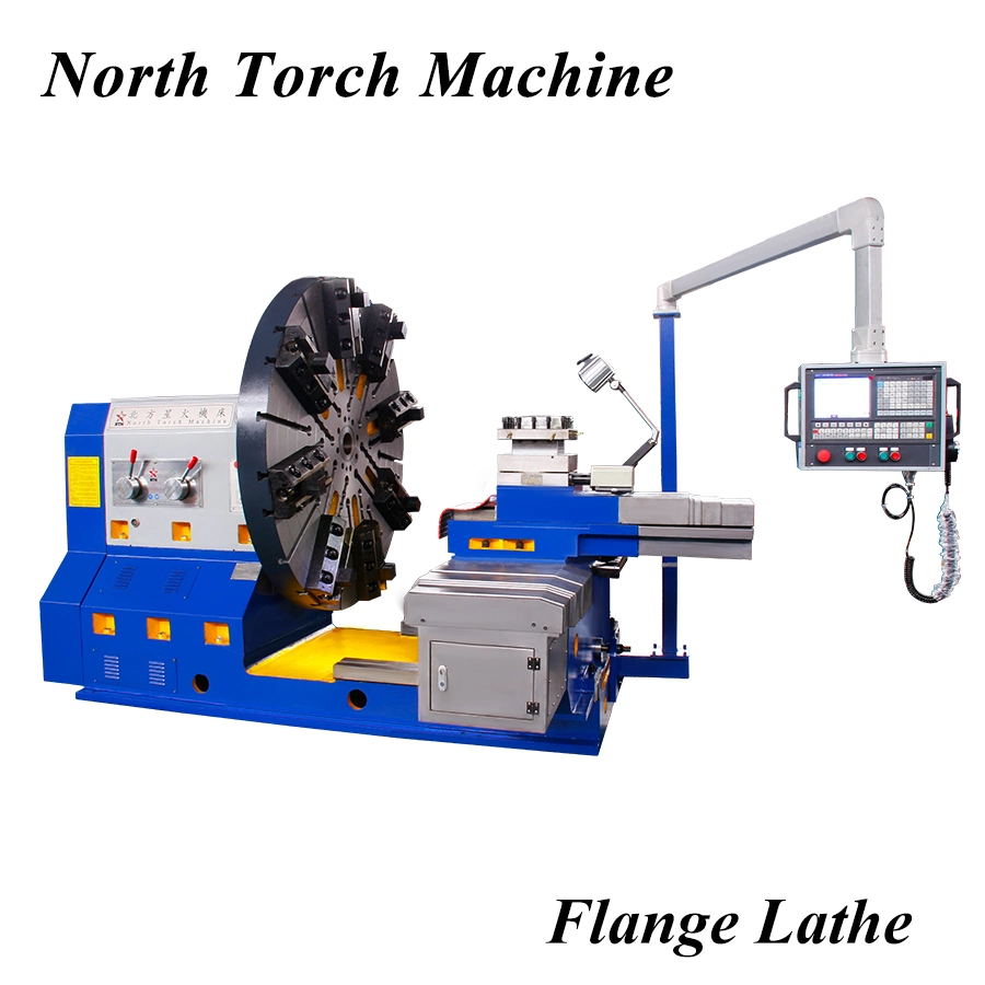 Large Horizontal Facing CNC Lathe, Flange Turning Lathe Machine Ck6020