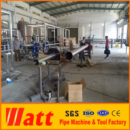 Stationary High Speed Pipe Cutting and Beveling Machine